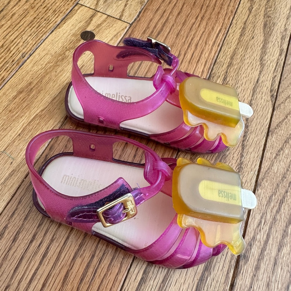 Mini Melissa popsicle sandals toddler